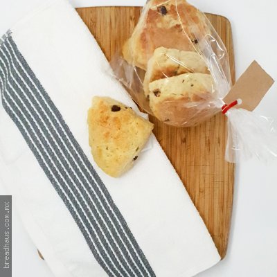 Scones de Crema con Chispas de Chocolate