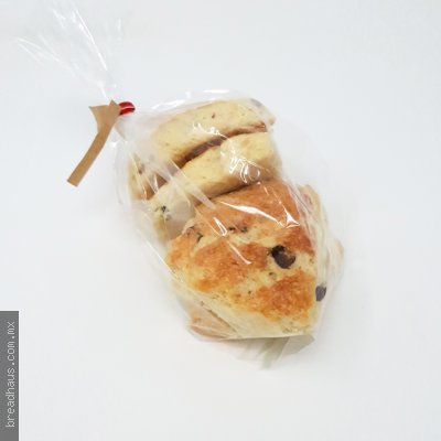 Scones de Crema con Chispas de Chocolate