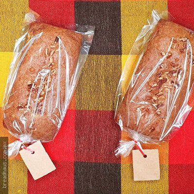 Panque de Plátano y Nuez