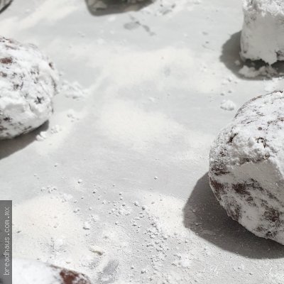 Galletas Chocolate Crinkle Cookies